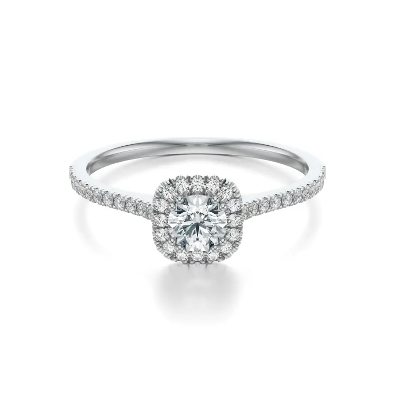 Pierścionek białe złoto z diamentami AJPZ_087